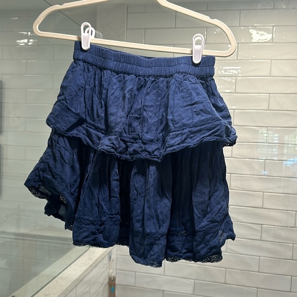 Erica Wilson navy blue skirt - Picture 1 of 3